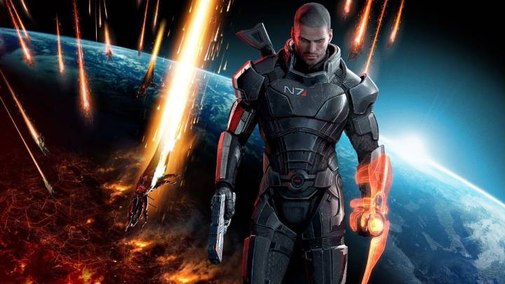 Mass Effect 3'ün tanıtım görsellerinden biri.