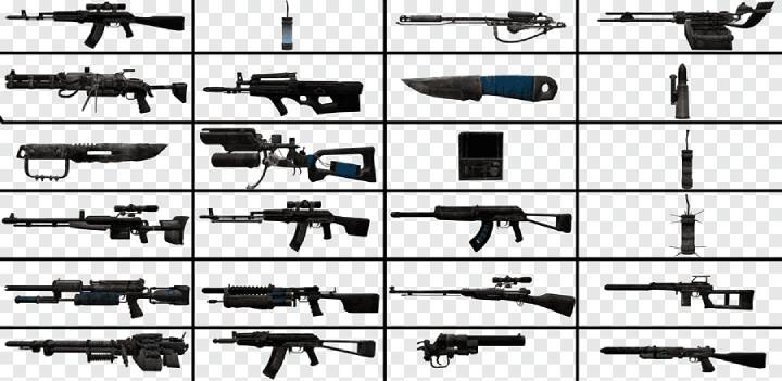 Metro 2033'de yer alan silahlardan bazıları